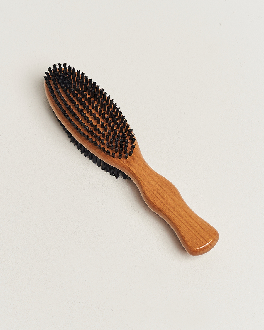 Heren | Best of British | Kent Brushes | Cherry Wood Double Sided Clothing Brush