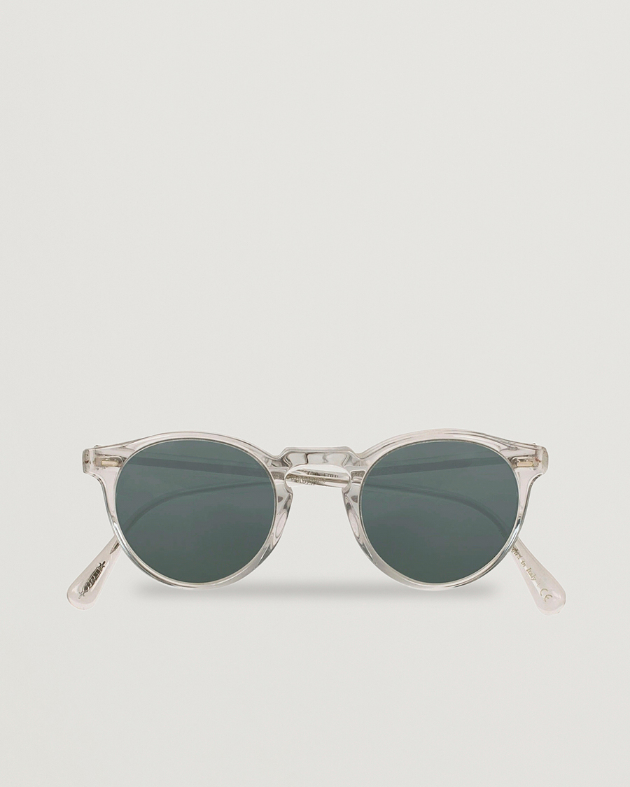 Heren | Zonnebrillen | Oliver Peoples | Gregory Peck Sunglasses Crystal/Indigo Photochromic