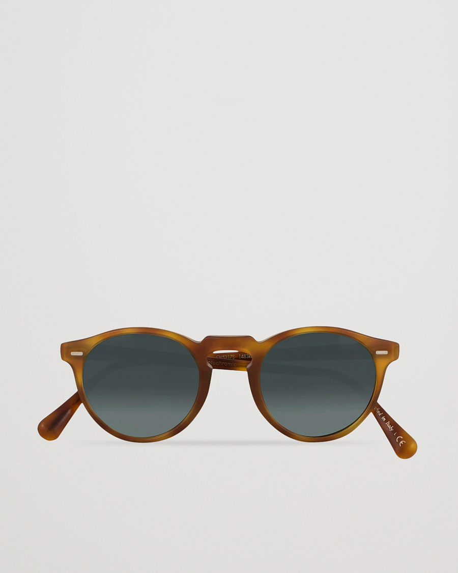 Heren | Zonnebrillen | Oliver Peoples | Gregory Peck Sunglasses Semi Matte/Indigo Photochromic