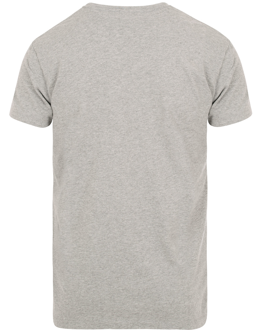 Heren | T-shirts | Hackett | HKT Logo Tee Grey Melange
