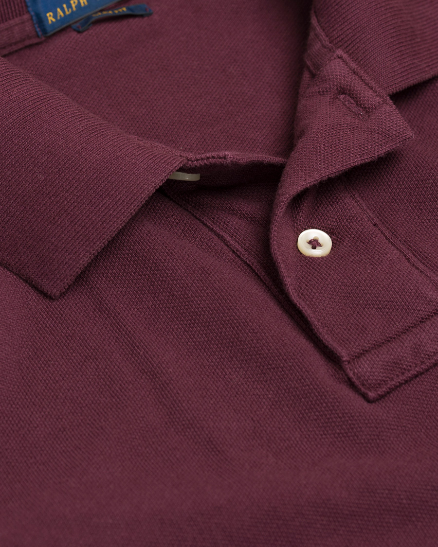 Heren | Polo's | Polo Ralph Lauren | Slim Fit Polo Classic Burgundy