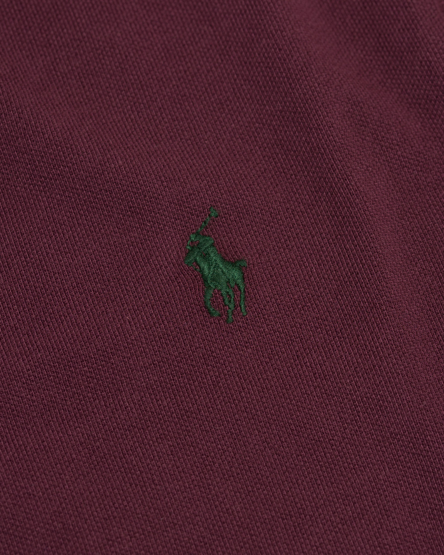 Heren | Polo's | Polo Ralph Lauren | Slim Fit Polo Classic Burgundy