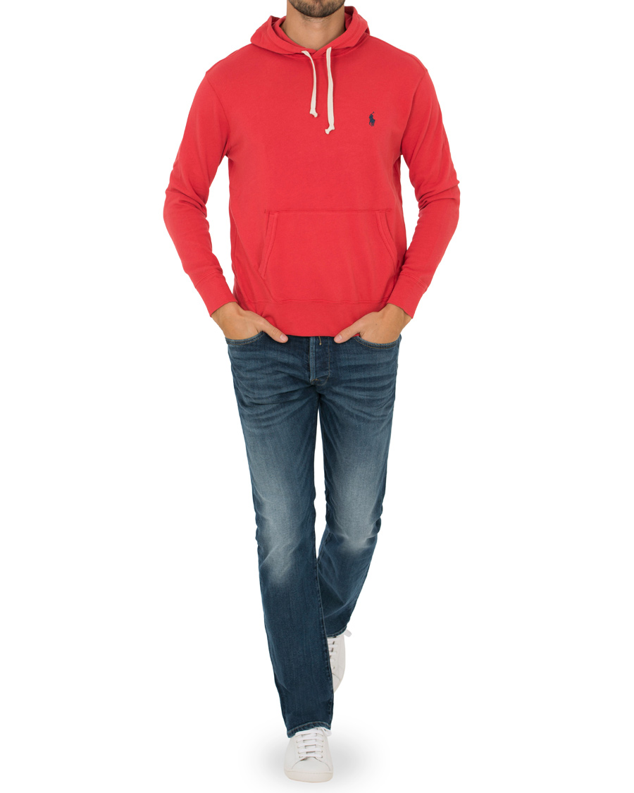 Heren | Truien | Polo Ralph Lauren | Spa Terry Hoodie Evening Post Red