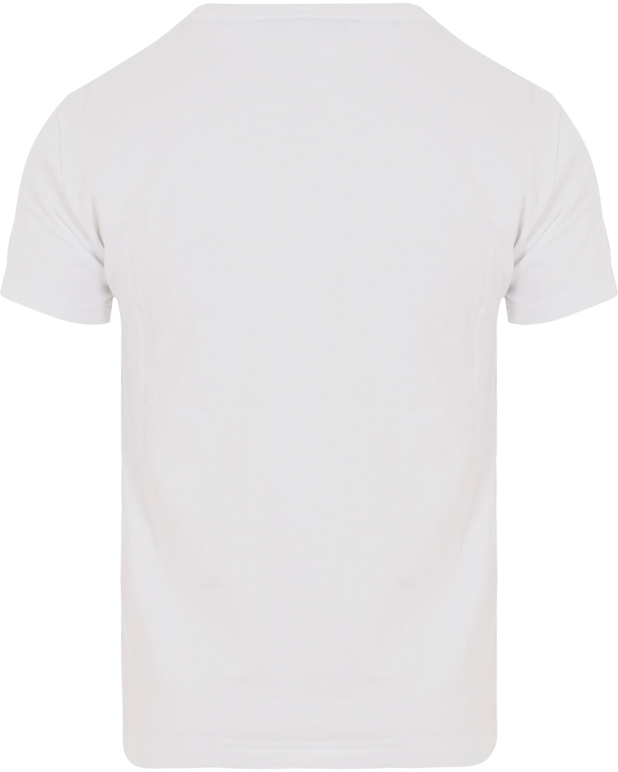Heren | T-shirts | Polo Ralph Lauren | American Flag Print Crew Neck Tee White