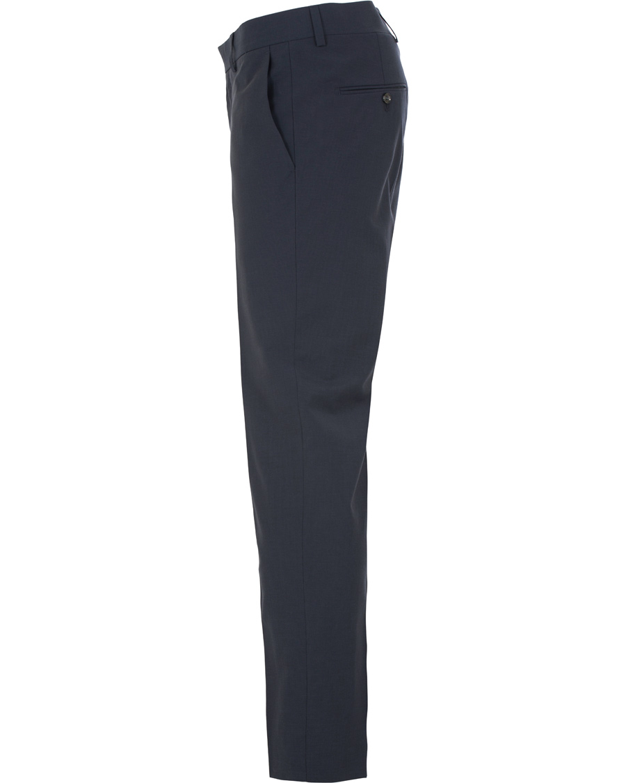 Heren | Broeken | Tiger of Sweden | Gordon Wool/Cotton Suit Trousers Navy