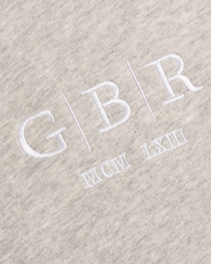 Heren | Truien | Henri-Lloyd | Henri Lloyd Radnor Crew Neck Sweatshirt Grey Marl