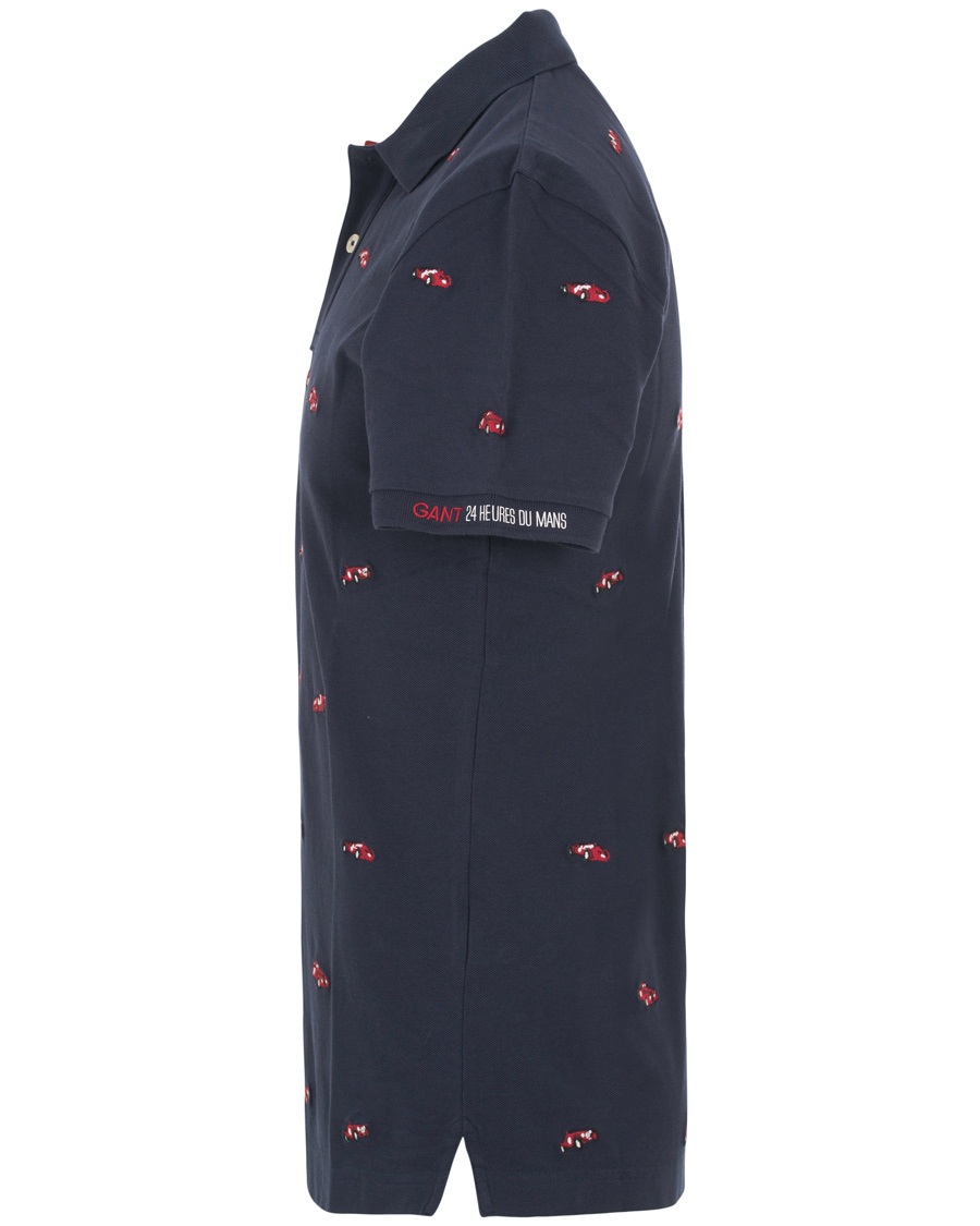 Heren | Polo's | GANT | Le Mans Woven Cars Polo Evening Blue