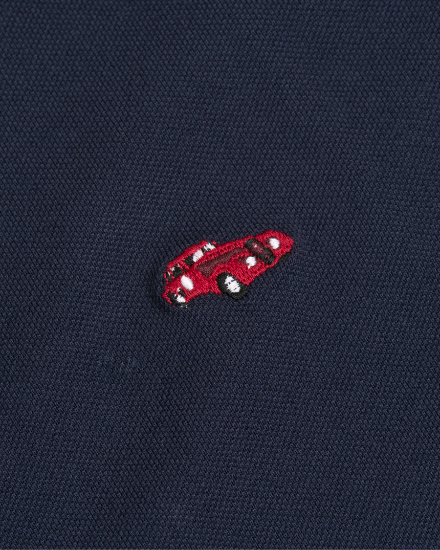 Heren | Polo's | GANT | Le Mans Woven Cars Polo Evening Blue