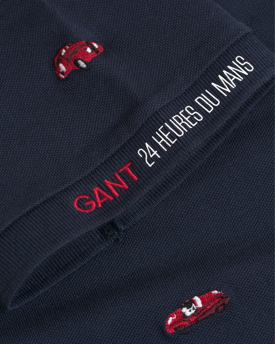 Heren | Polo's | GANT | Le Mans Woven Cars Polo Evening Blue