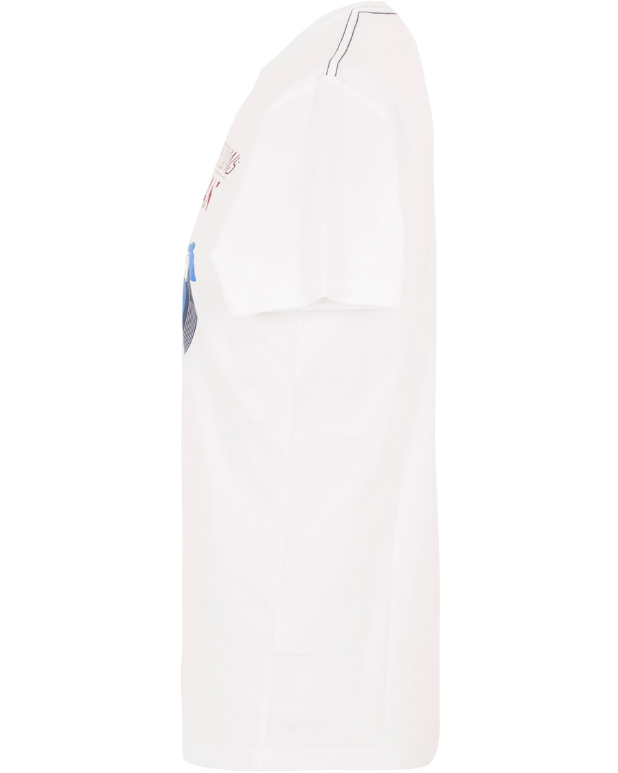 Heren | T-shirts | GANT | Le Mans Car Print Tee White