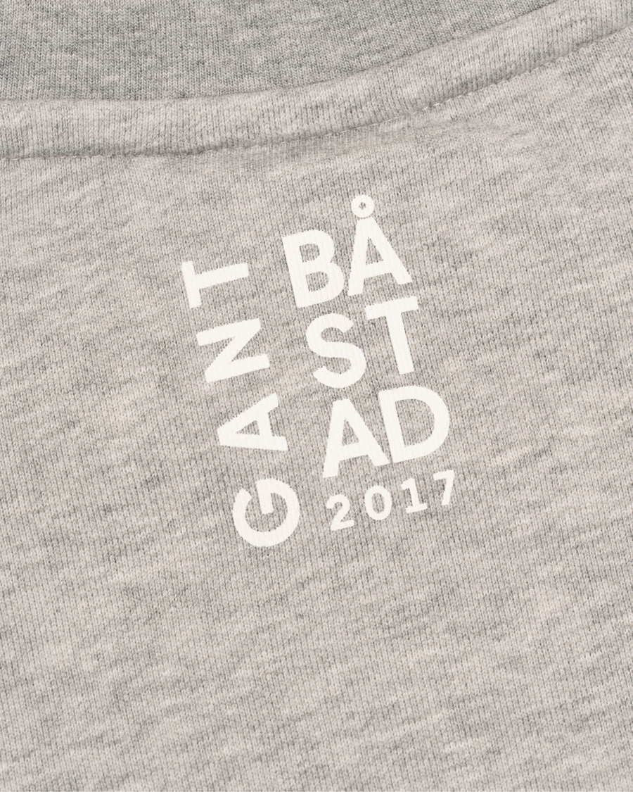 Heren | Truien | GANT | Båstad Crew Neck Sweatshirt Grey Melange