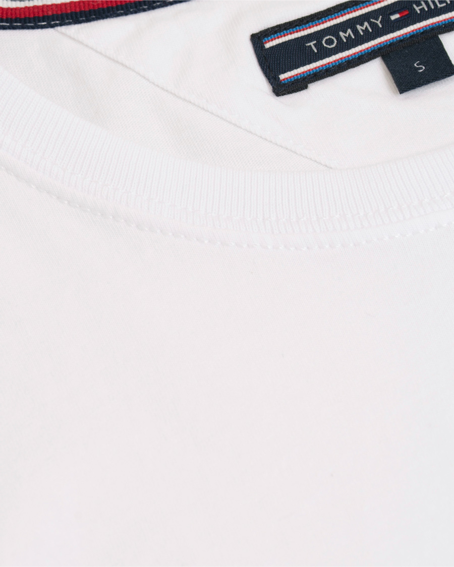 Heren | T-shirts | Tommy Hilfiger | Rick Crew Neck Tee White