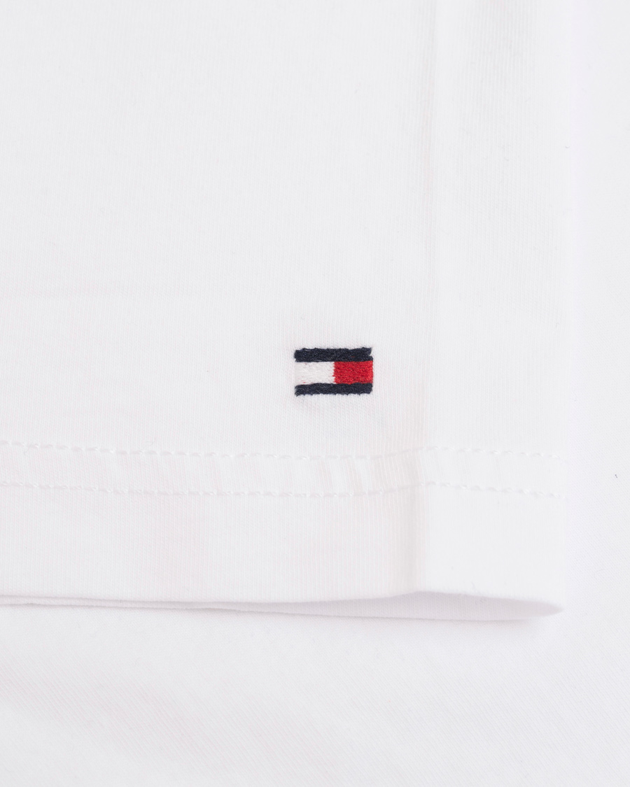 Heren | T-shirts | Tommy Hilfiger | Rick Crew Neck Tee White