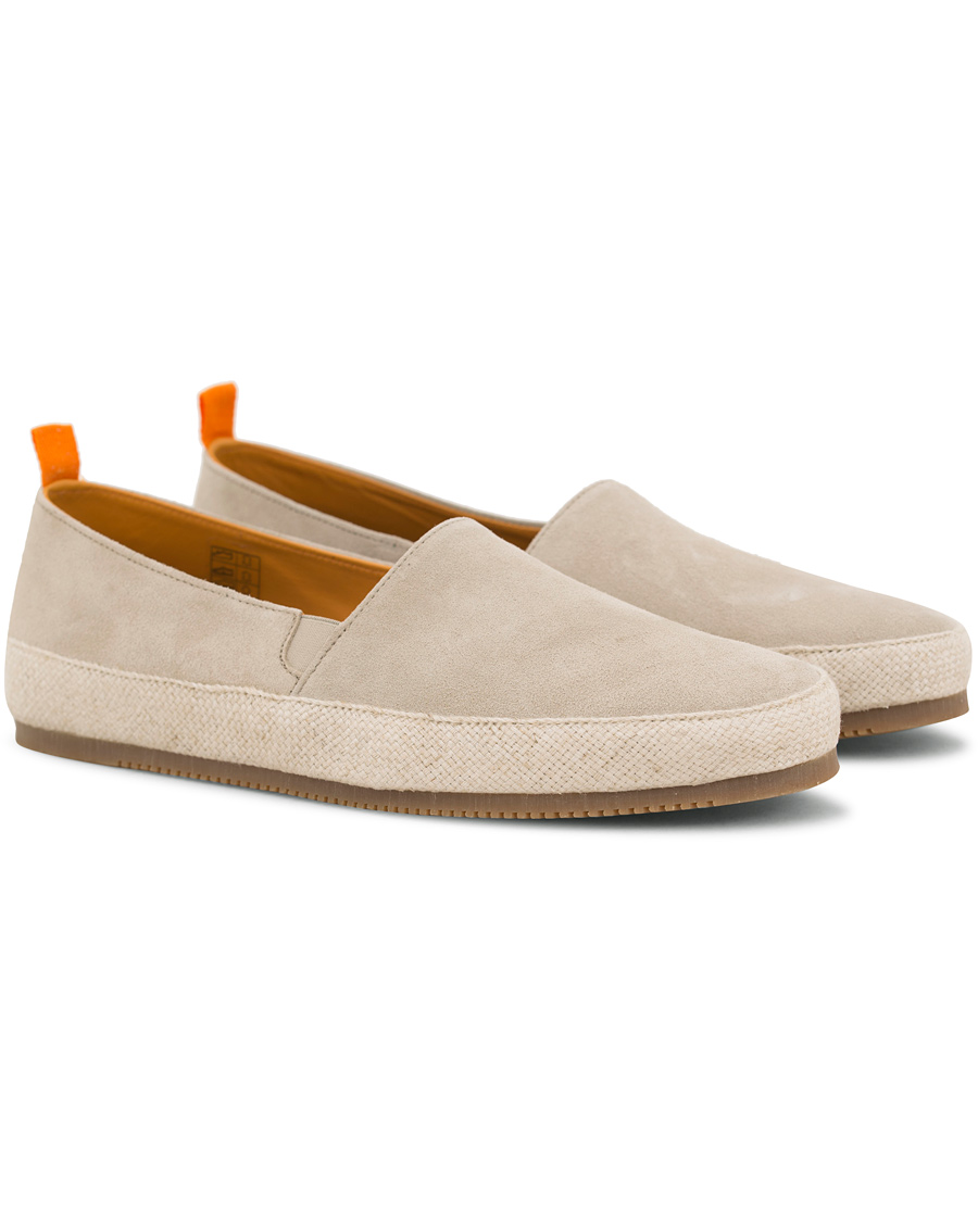Heren | MULO Suede Espadrilles Natural | MULO | Suede Espadrilles Natural