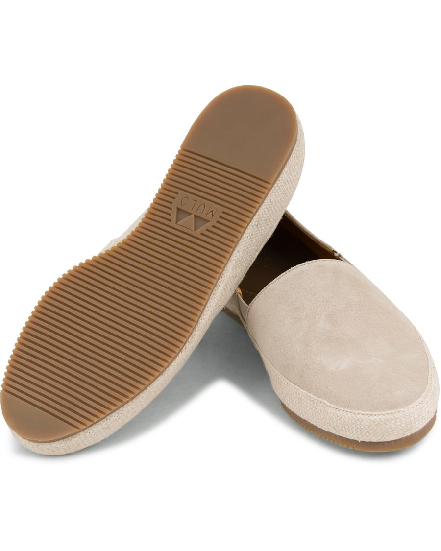 Heren | MULO Suede Espadrilles Natural | MULO | Suede Espadrilles Natural