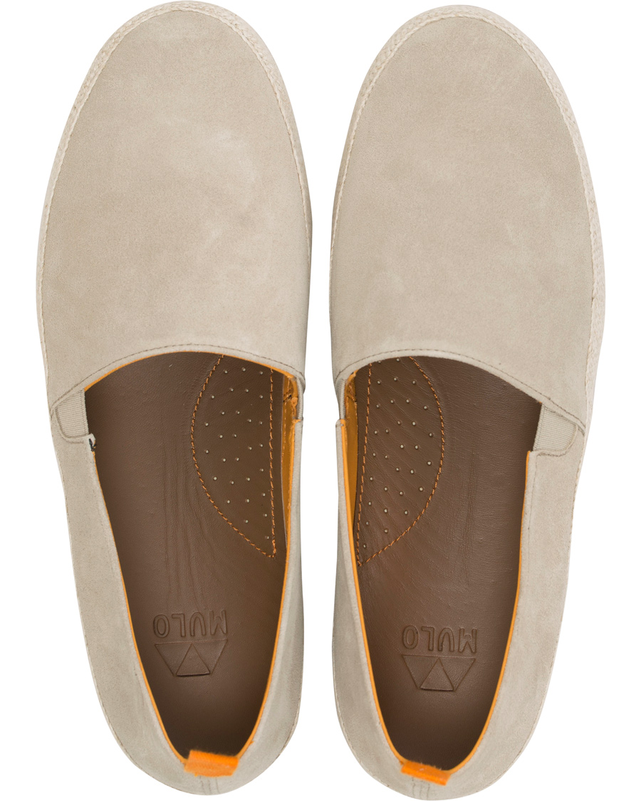 Heren | MULO Suede Espadrilles Natural | MULO | Suede Espadrilles Natural