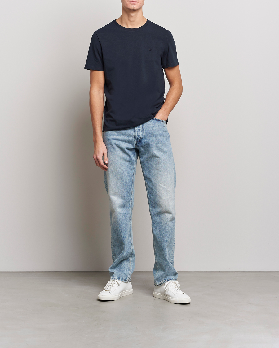 Heren | T-shirts | Morris | James T-Shirt Old Blu