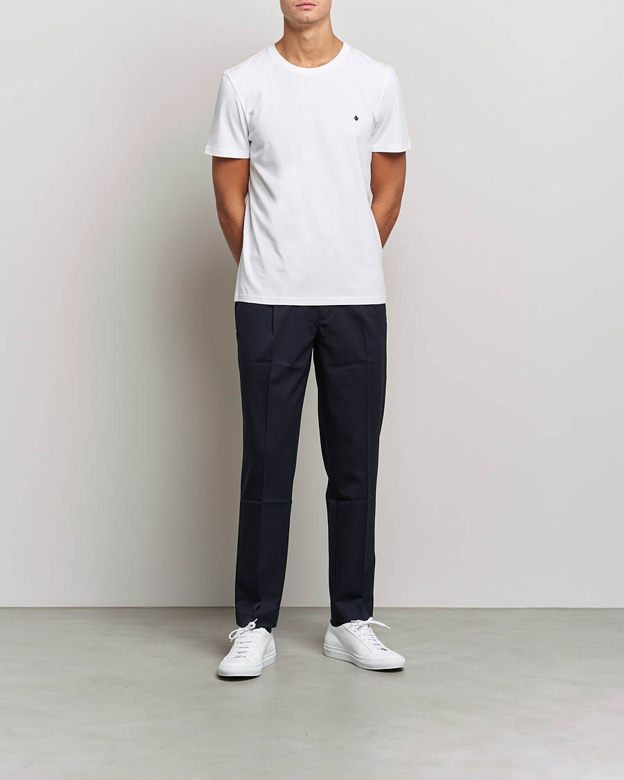Heren | T-shirts | Morris | James T-Shirt Off White