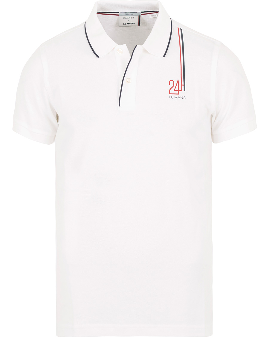 Heren | Polo's | GANT | Le Mans Polo White