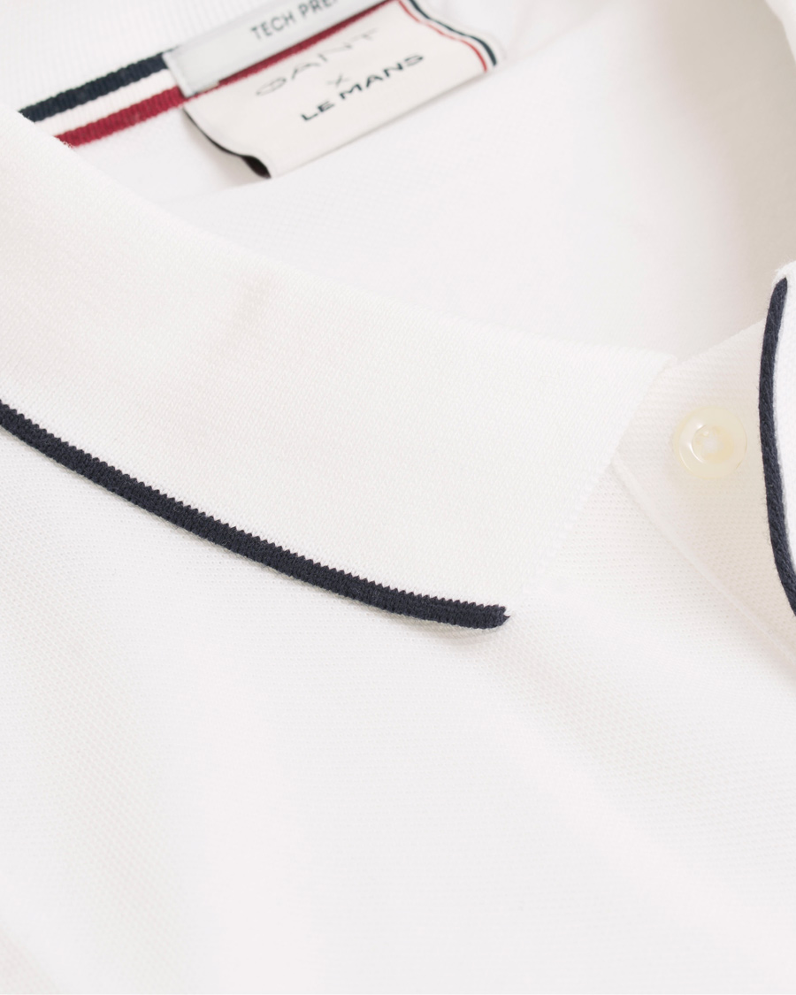 Heren | Polo's | GANT | Le Mans Polo White