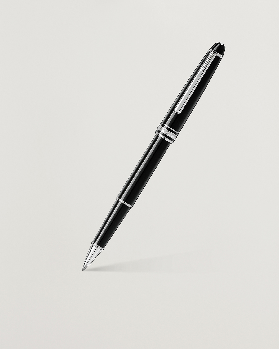 Heren | Pennen | Montblanc | 163 Classique Meisterstück Rollerball Pen Platinum Line