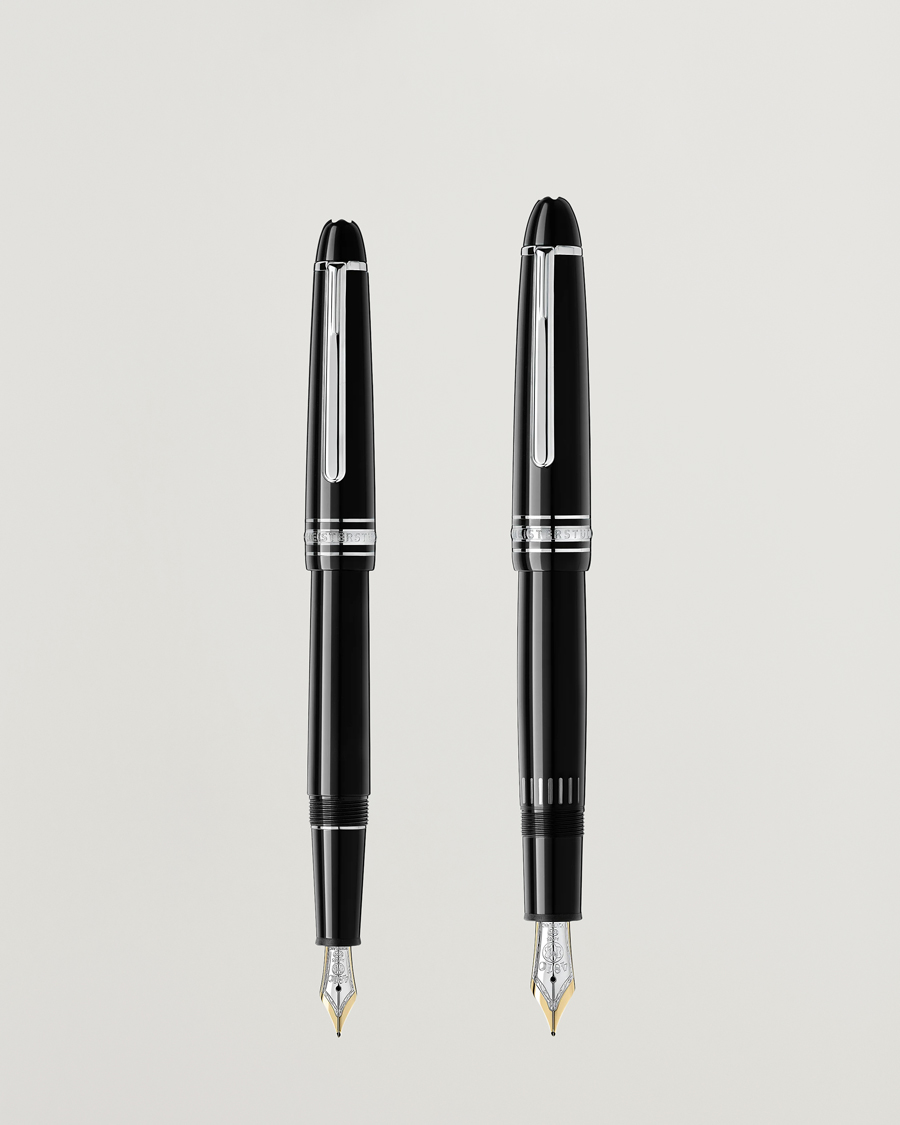 Heren | Pennen | Montblanc | 145 Classique Meisterstück F Fountain Pen Platinum Line