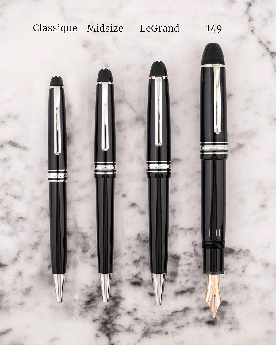 Heren | Pennen | Montblanc | 146 LeGrand Meisterstück M Fountain Pen Platinum Line