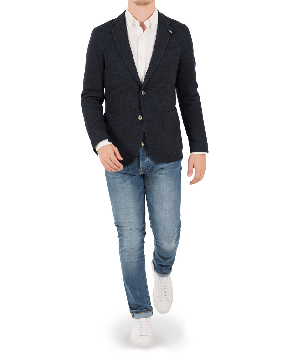 Heren | Blazers | Tommy Hilfiger | Jersey Blazer Sky Captain