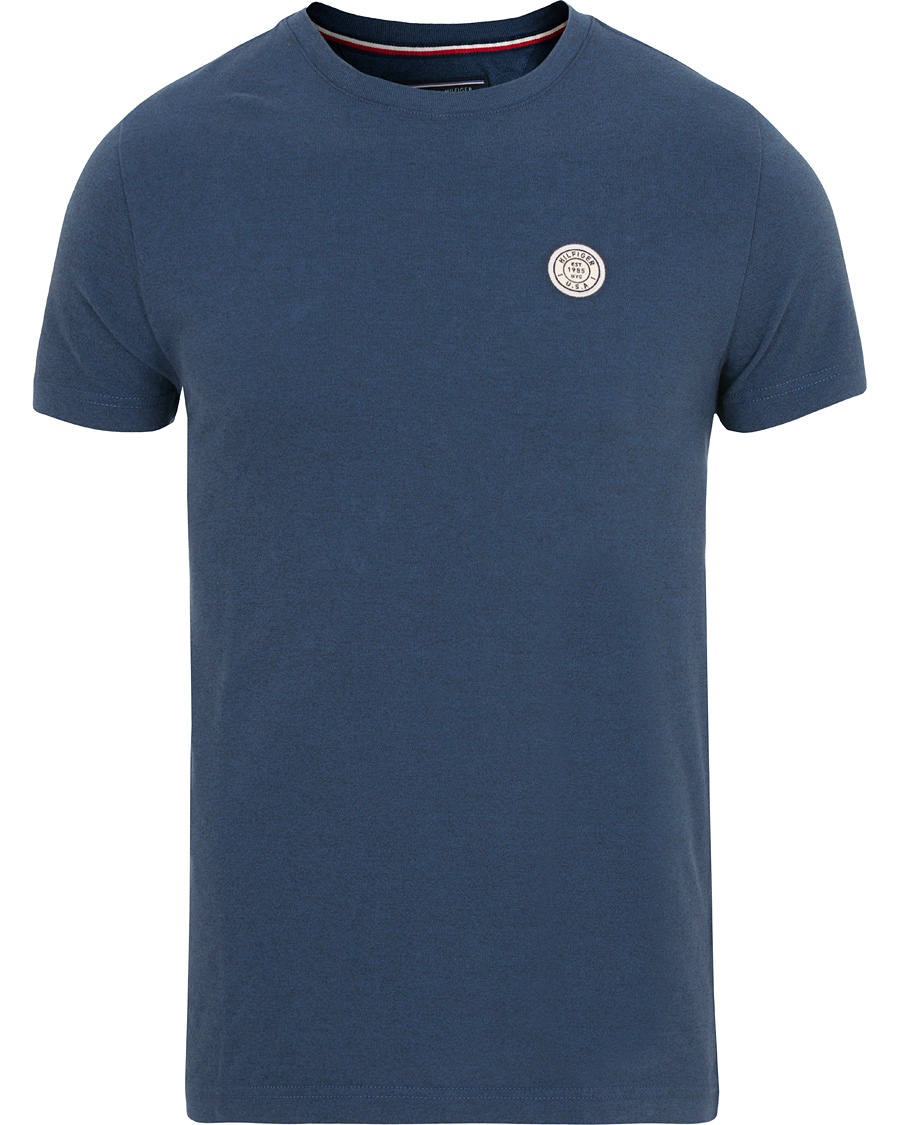 Heren | T-shirts | Tommy Hilfiger | Pando Crew Neck Tee Estate Blue