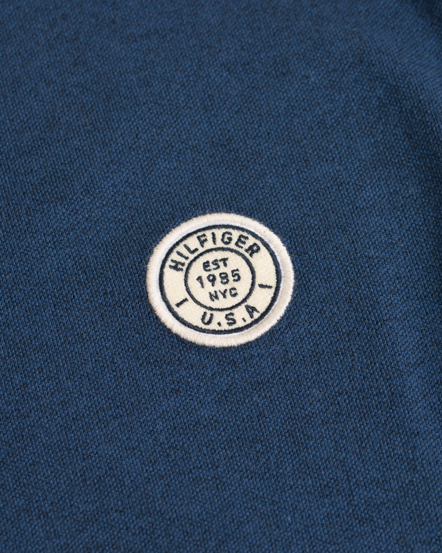 Heren | T-shirts | Tommy Hilfiger | Pando Crew Neck Tee Estate Blue