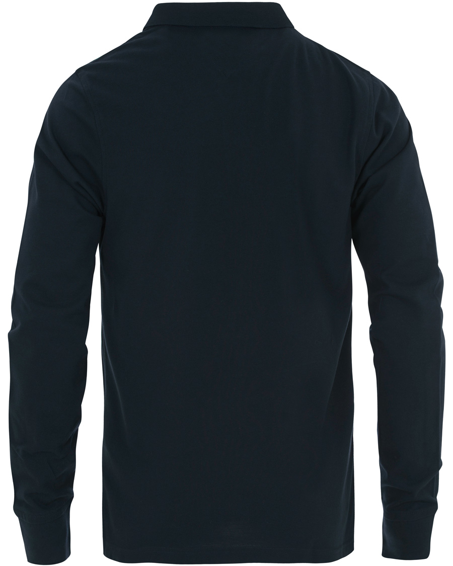 Heren | Truien | Tommy Hilfiger | Luxury Slim Fit Long Sleeve Polo Sky Captain