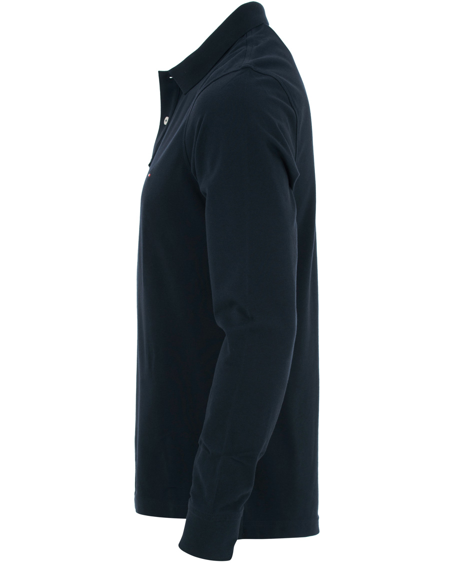 Heren | Truien | Tommy Hilfiger | Luxury Slim Fit Long Sleeve Polo Sky Captain