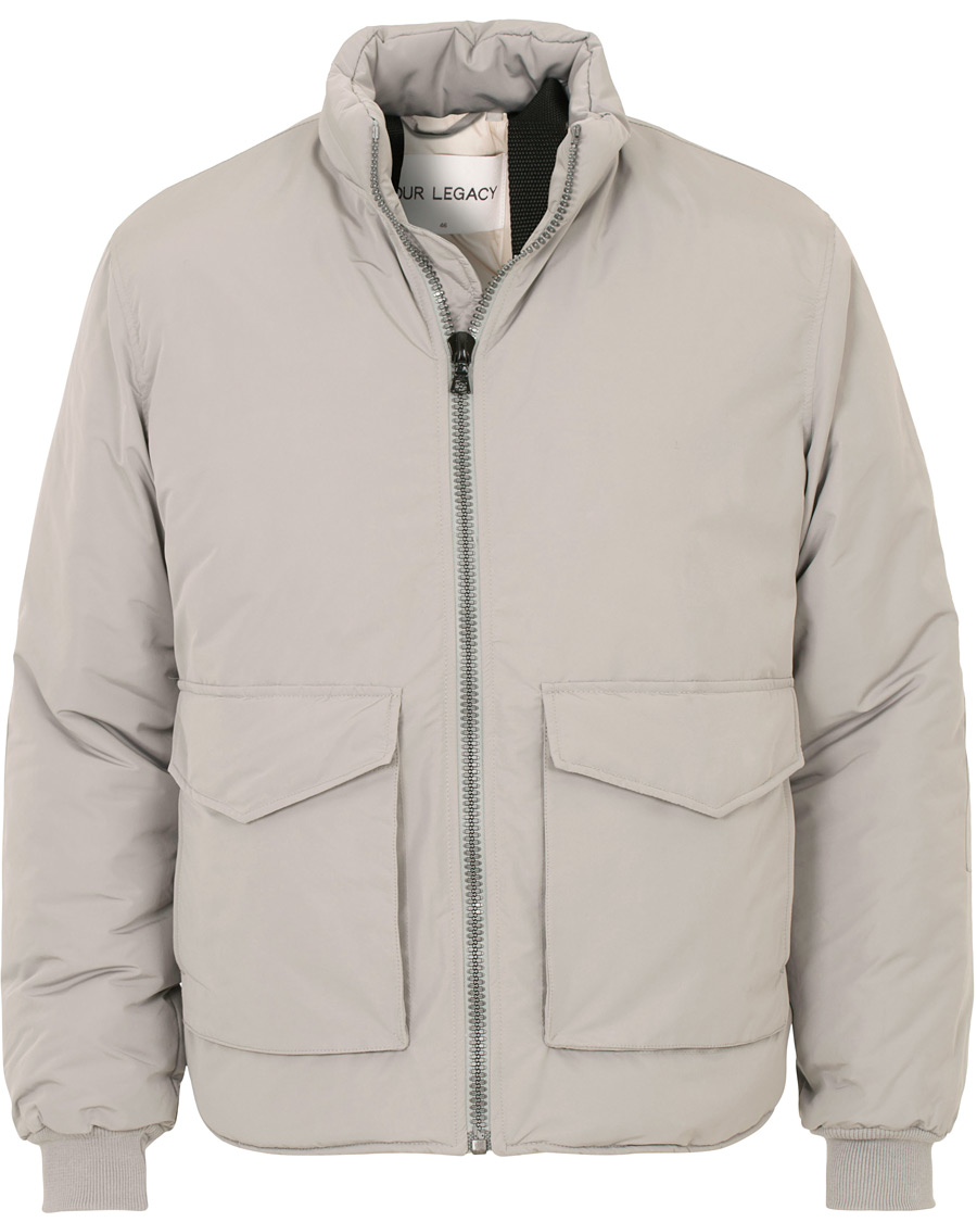 Heren | Jassen | Our Legacy | Puffed Funnel Jacket Silver Bullet