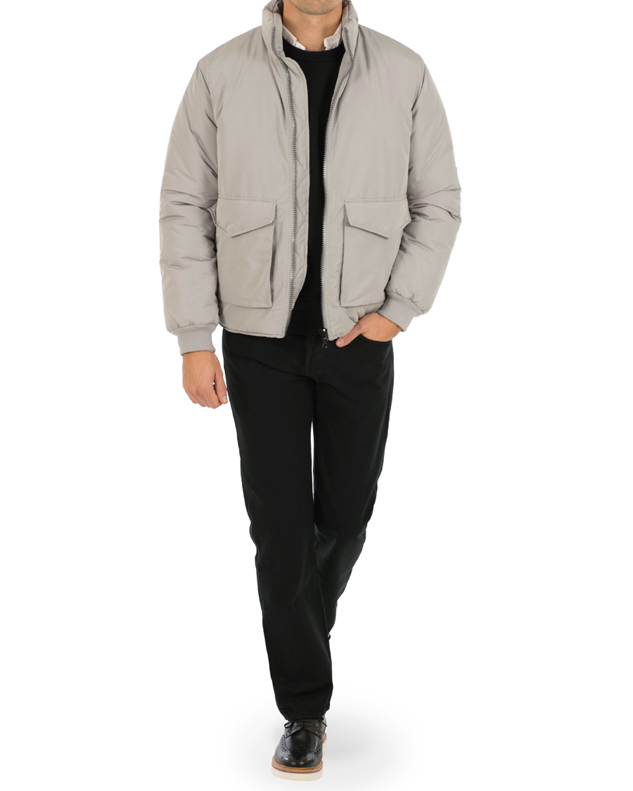 Heren | Jassen | Our Legacy | Puffed Funnel Jacket Silver Bullet