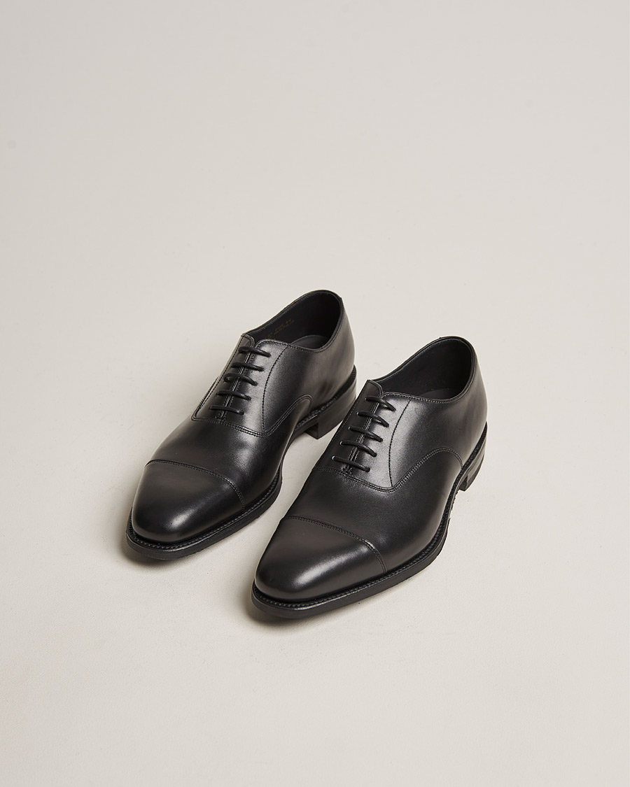 Heren | Afdelingen | Loake 1880 | Aldwych Single Dainite Oxford Black Calf