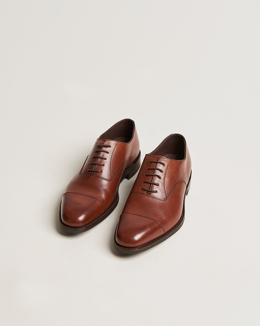 Heren | Business & Beyond | Loake 1880 | Aldwych Single Dainite Oxford Brown Calf