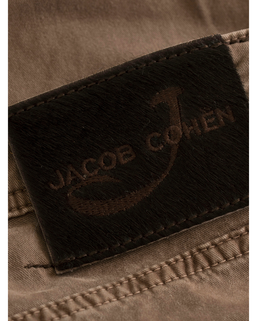 Heren | Broeken | Jacob Cohën | Jacob Cohen 622 Slim Fit 5-Pocket Trousers Light Brown