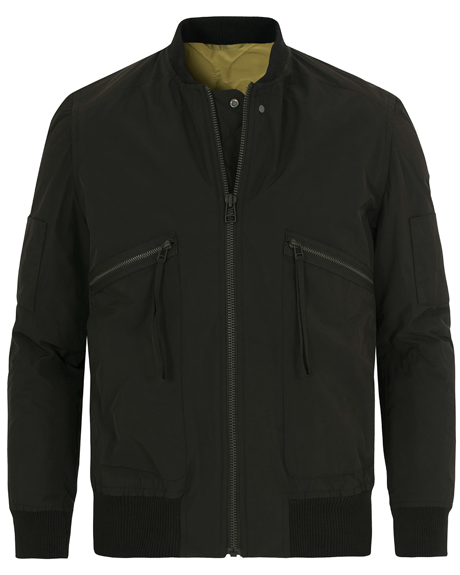 Heren | Jassen | Filippa K | Padded Bomber Jacket Black