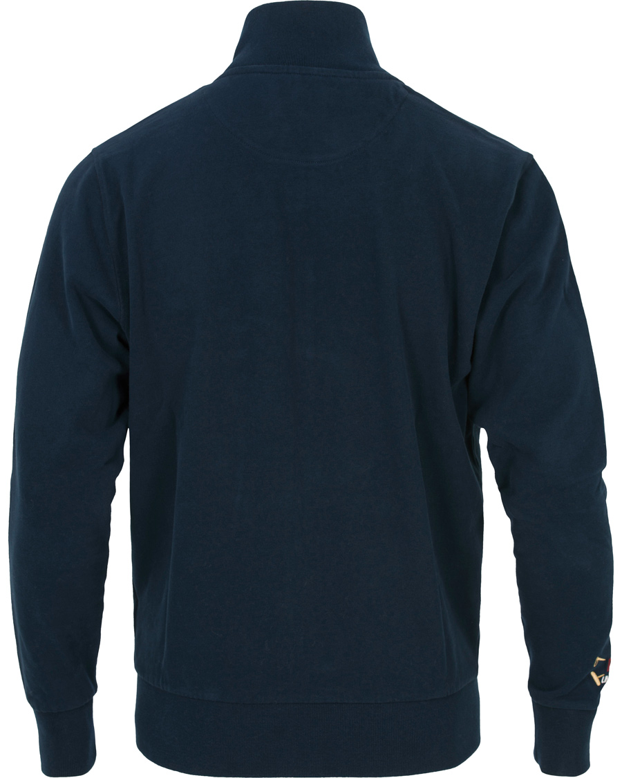 Heren | Truien | La Martina | Silas Full Zip Sweater Navy