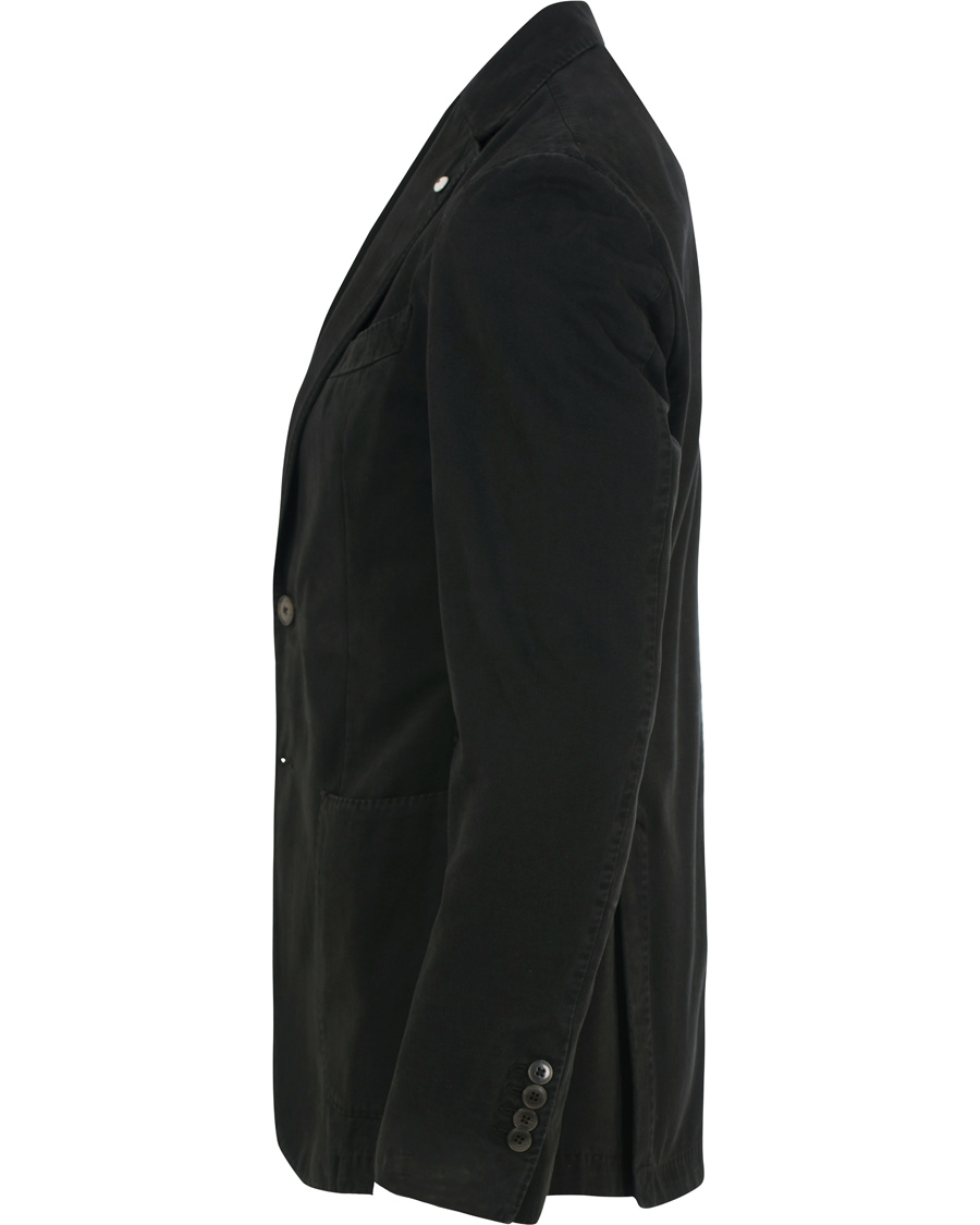 Heren | Blazers | L.B.M. 1911 | Jack Slim Fit Cotton Blazer Black