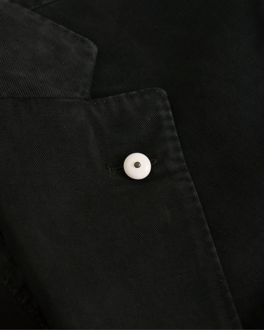 Heren | Blazers | L.B.M. 1911 | Jack Slim Fit Cotton Blazer Black