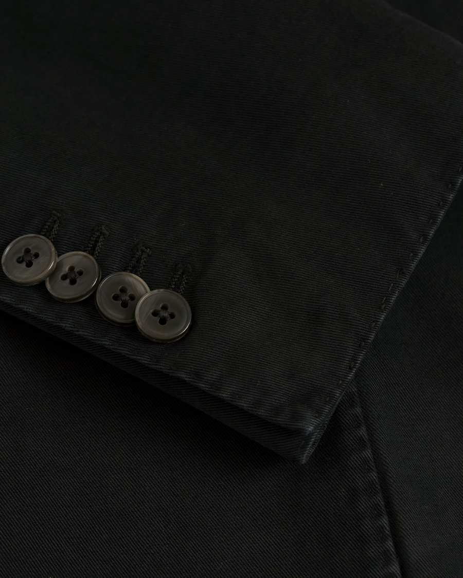 Heren | Blazers | L.B.M. 1911 | Jack Slim Fit Cotton Blazer Black