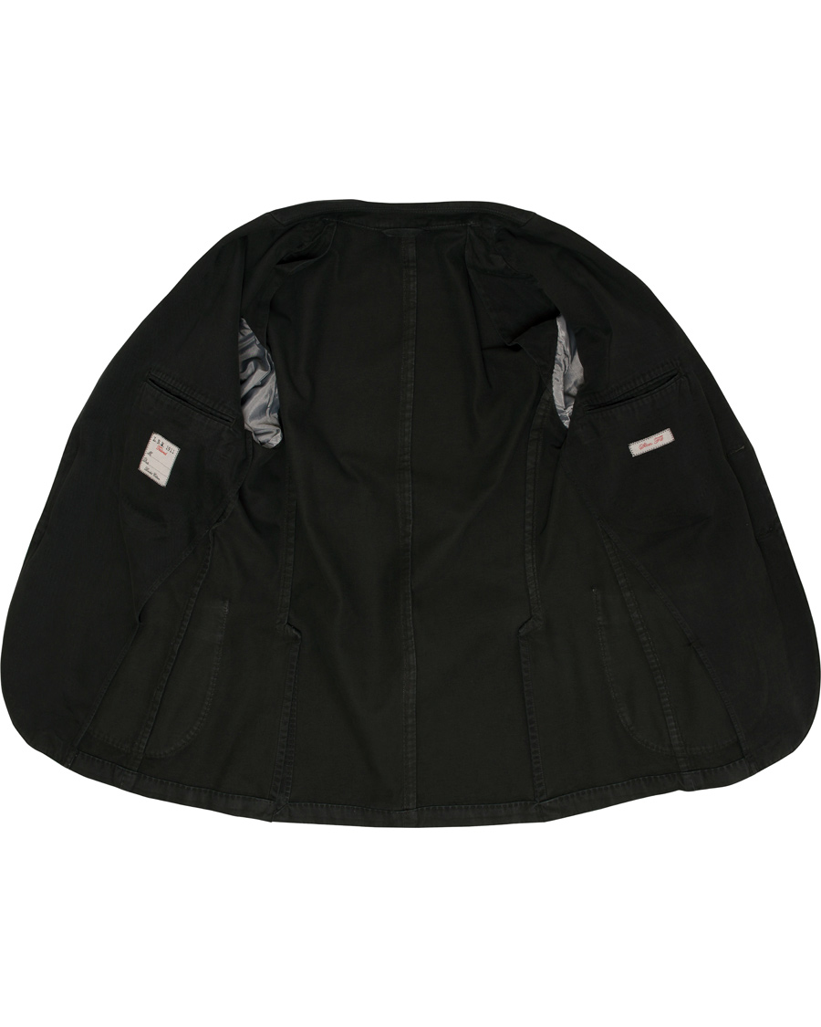 Heren | Blazers | L.B.M. 1911 | Jack Slim Fit Cotton Blazer Black