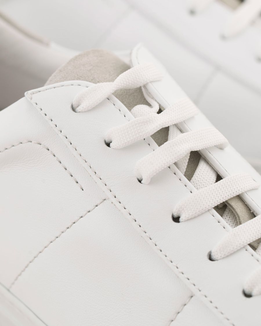 Heren | Dondup Leather Sneaker White | Dondup | Leather Sneaker White