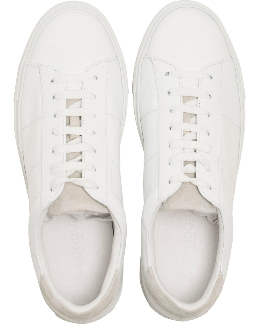 Heren | Dondup Leather Sneaker White | Dondup | Leather Sneaker White
