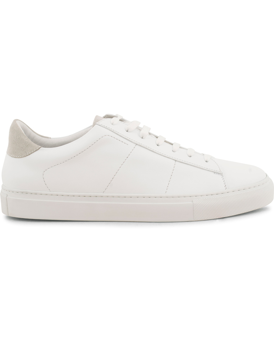 Heren | Dondup Leather Sneaker White | Dondup | Leather Sneaker White