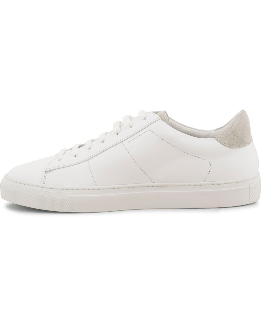 Heren | Dondup Leather Sneaker White | Dondup | Leather Sneaker White