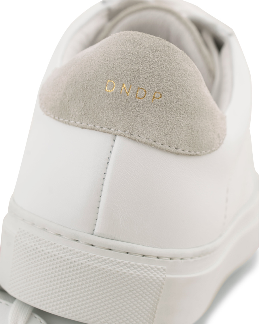 Heren | Dondup Leather Sneaker White | Dondup | Leather Sneaker White