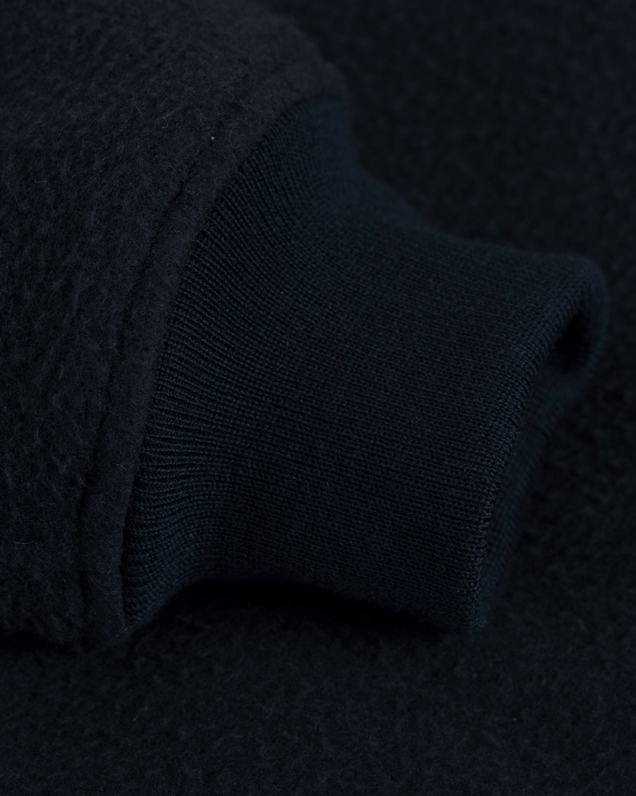 Heren | Jassen | De Bonne Facture | MT16 Brushed Wool Bomber Jacket Navy
