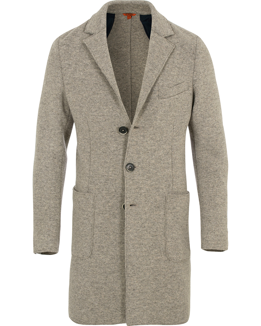 Heren | Jassen | Barena | Senser Patch Pocket Coat Polvere